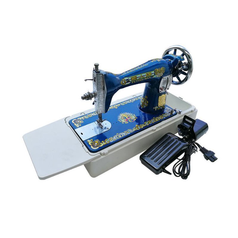 New Used Home Electric Sewing Machine for Tailor's Apparel Work for Manufacturing Plant Textile Industries with a New Motor
