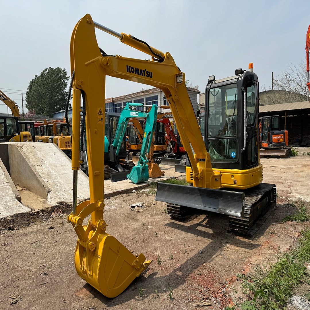 Used Komatsu PC55 mini Excavator / second hand mini excavator komatsu PC55