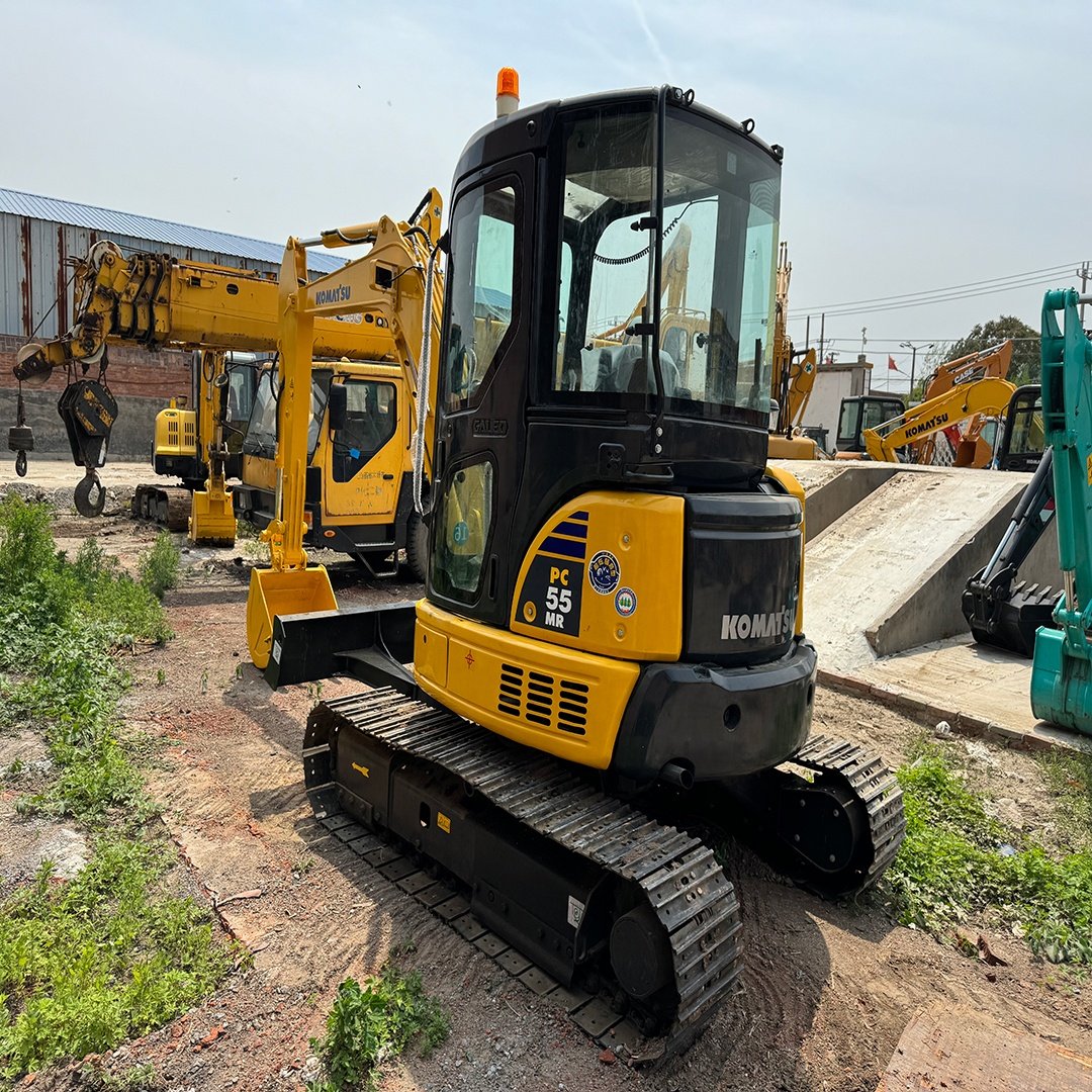 Used Komatsu PC55 mini Excavator / second hand mini excavator komatsu PC55