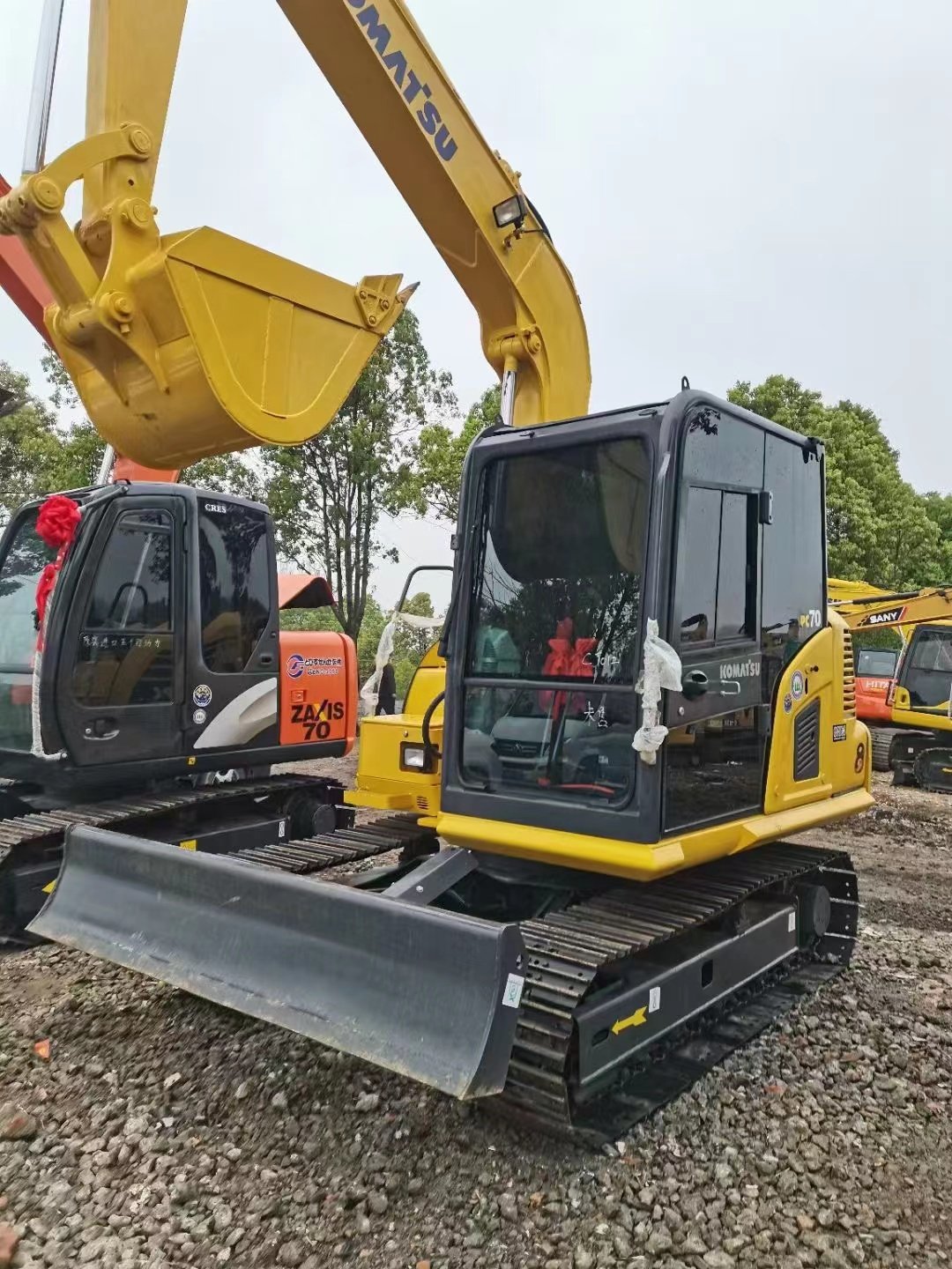 Fast delivery used Komatsu PC70-8 excavator original Japan boutique KOMATU PC70 Multifunctional excavator for sale