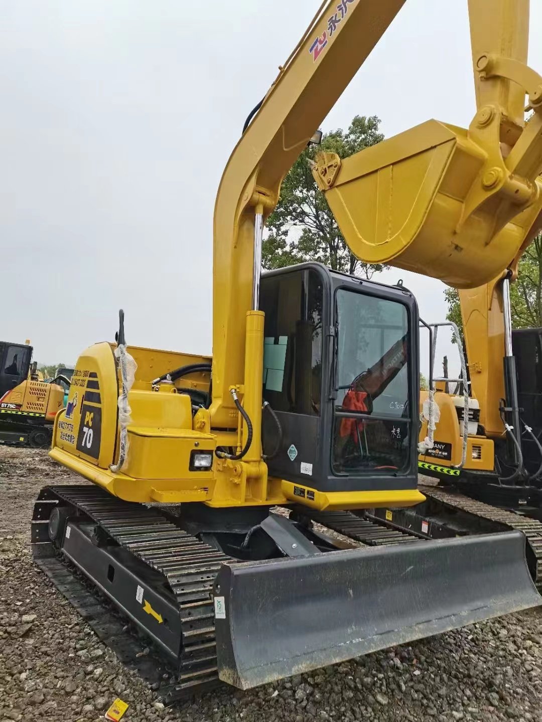 Fast delivery used Komatsu PC70-8 excavator original Japan boutique KOMATU PC70 Multifunctional excavator for sale