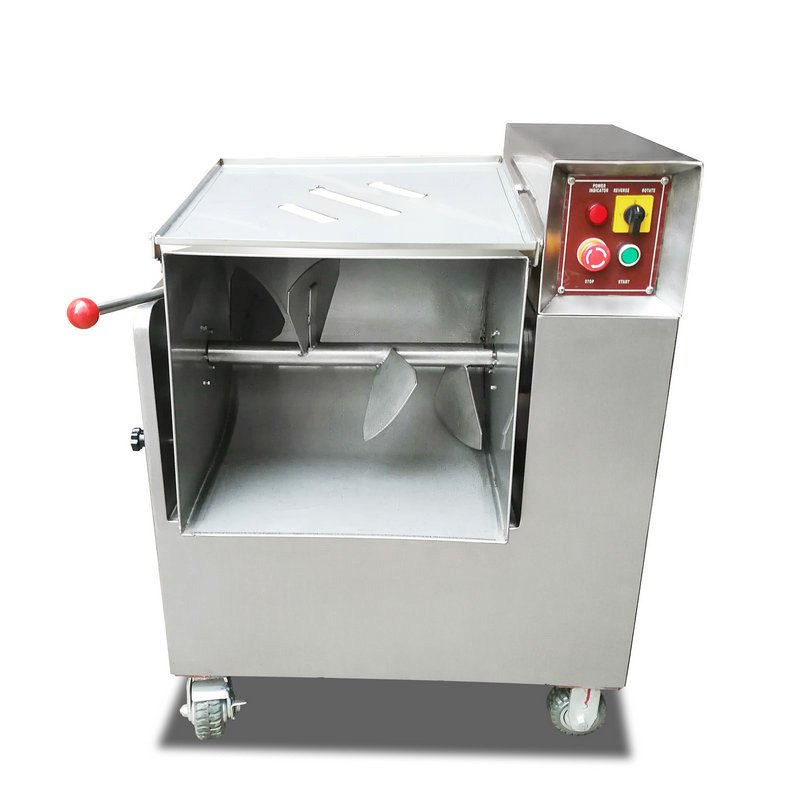 Heavy Duty 1000Kg Stuffing Stainless Steel 100L Small Meat Processing Machinery Meat Mixer