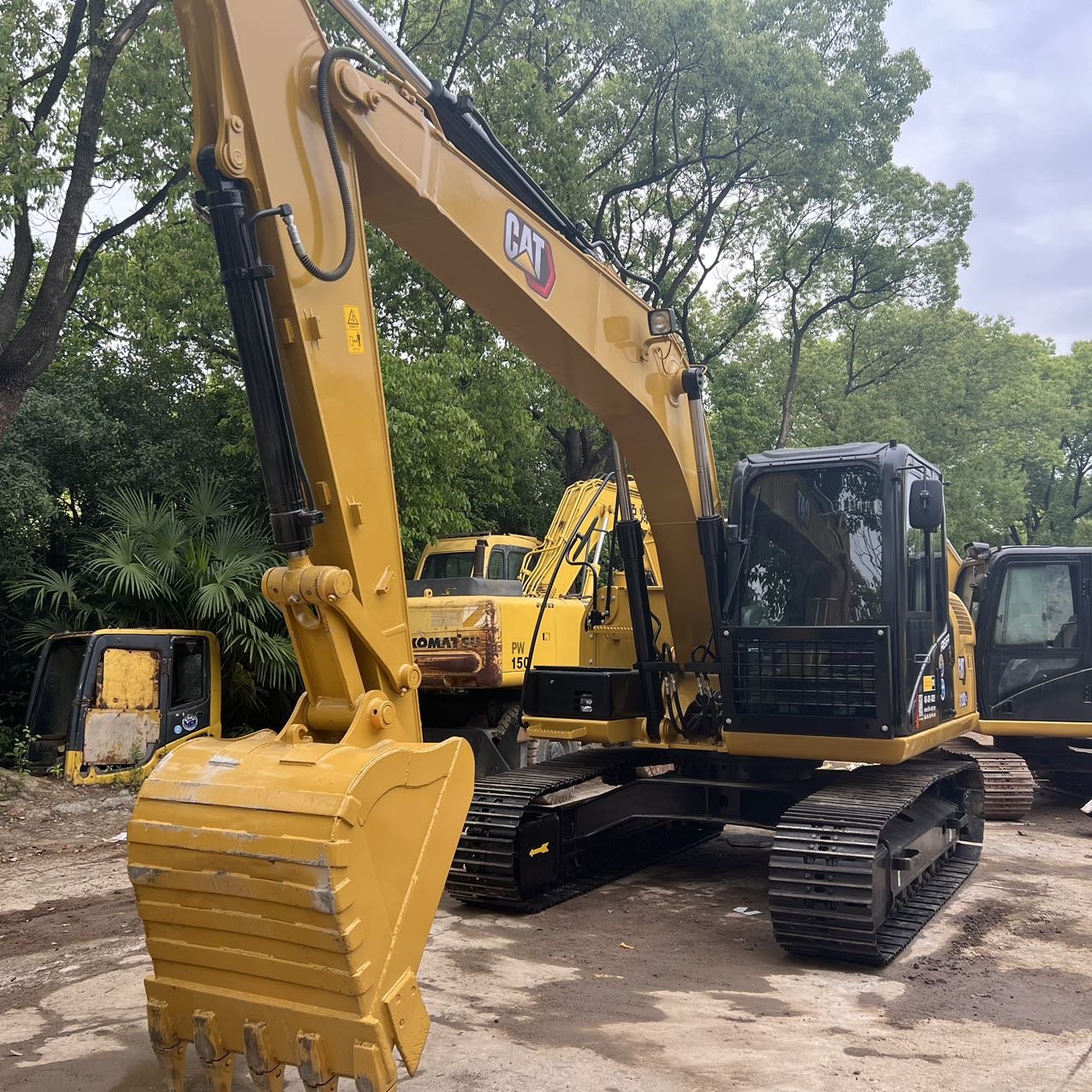 Hot Sale Cat 312 used excavator, one-year warranty free original accessories