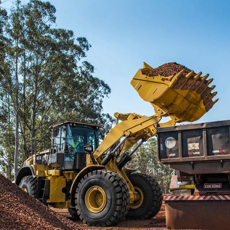 Used Good Condition CAT Wheel Loader 966H Used Wheel Loader China Provided Front Loader Used Engineering & Construction