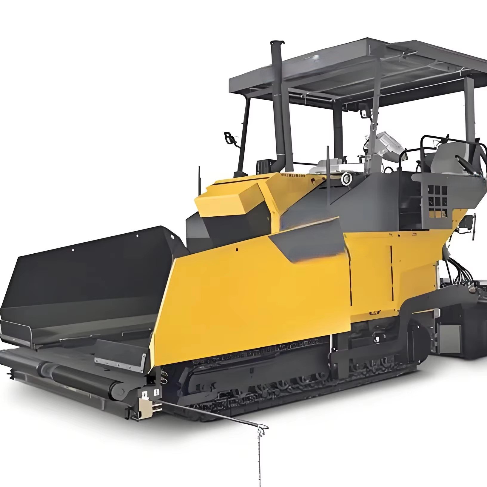 Optimal Road Construction Paving with High Quality Used Asphalt Paver Machinery Featuring Core Components Engine Pump Bearing