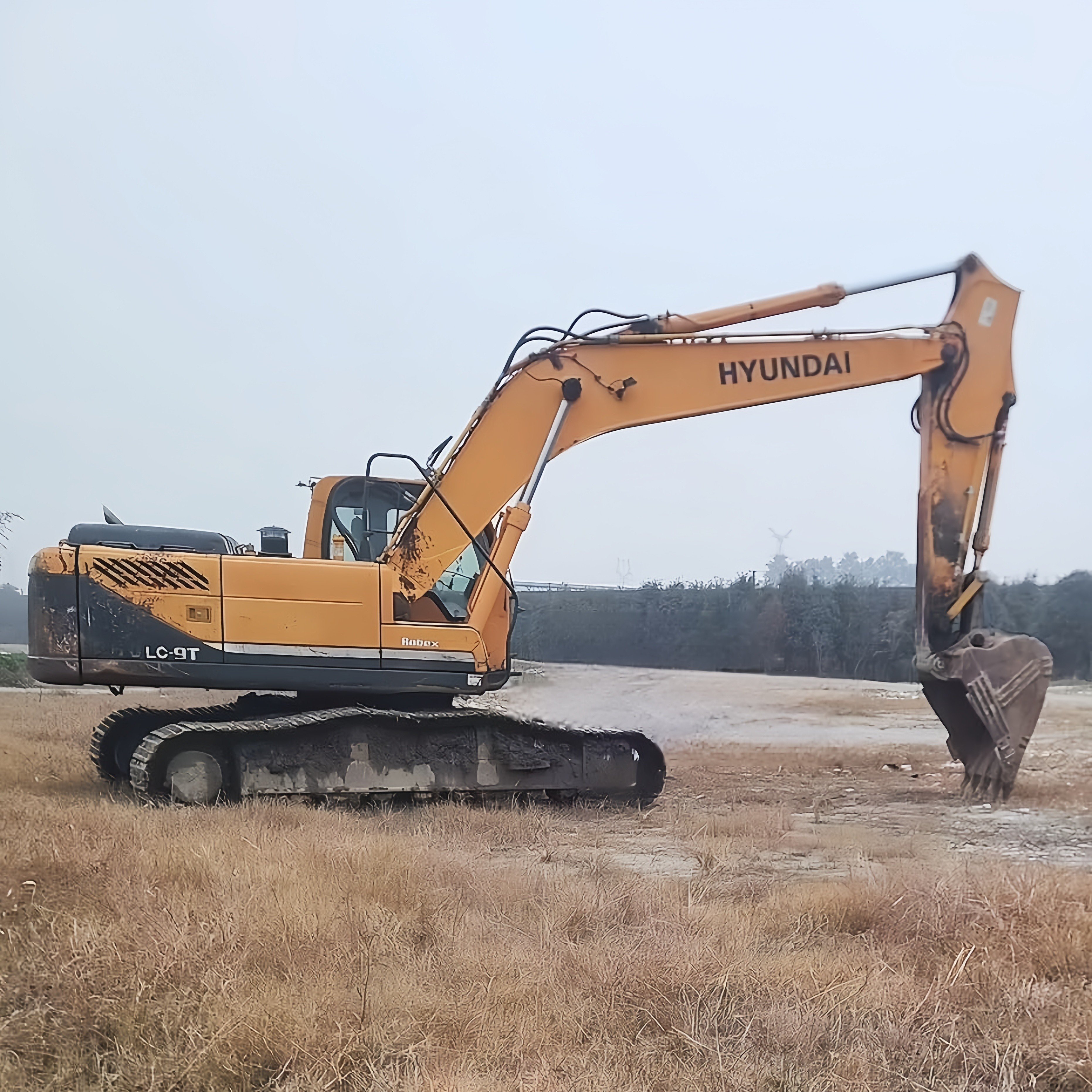 High Quality Medium Excavator HYUNDAI R225LC-9T Multi function Hydraulic Excavator Machine Used Excavators On Sale
