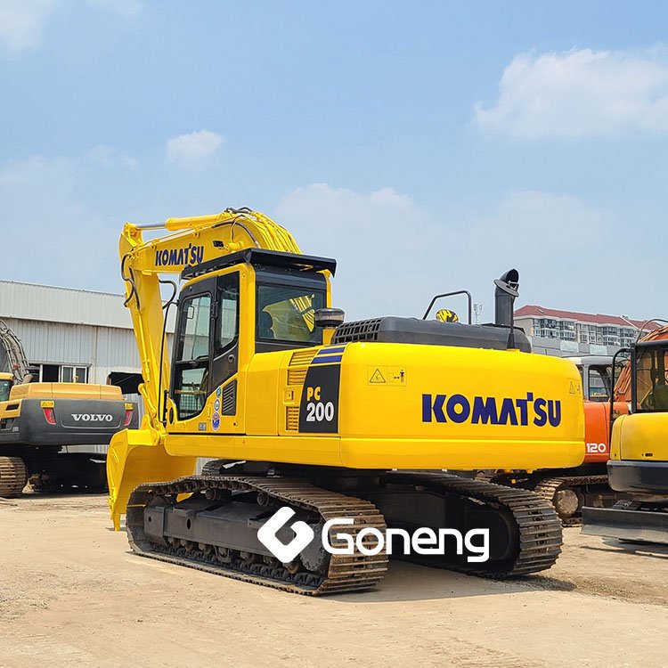 equipment construction cheap used excavator machine pc 200 210 kumatsu excavator used pc200 pc220-8