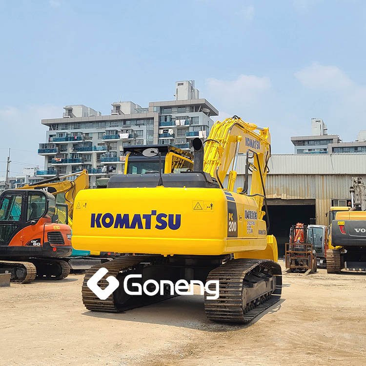 equipment construction cheap used excavator machine pc 200 210 kumatsu excavator used pc200 pc220-8
