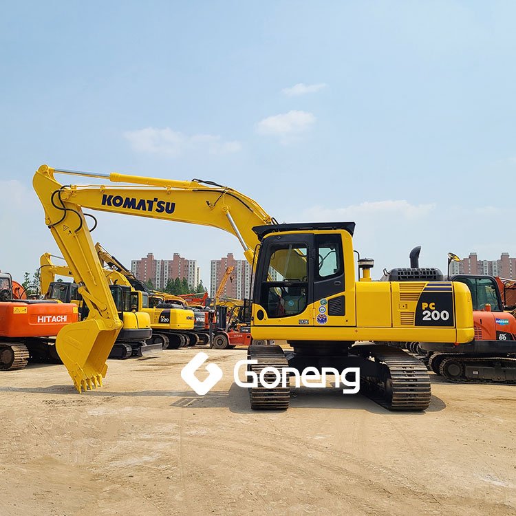 equipment construction cheap used excavator machine pc 200 210 kumatsu excavator used pc200 pc220-8