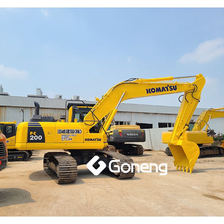 equipment construction cheap used excavator machine pc 200 210 kumatsu excavator used pc200 pc220-8