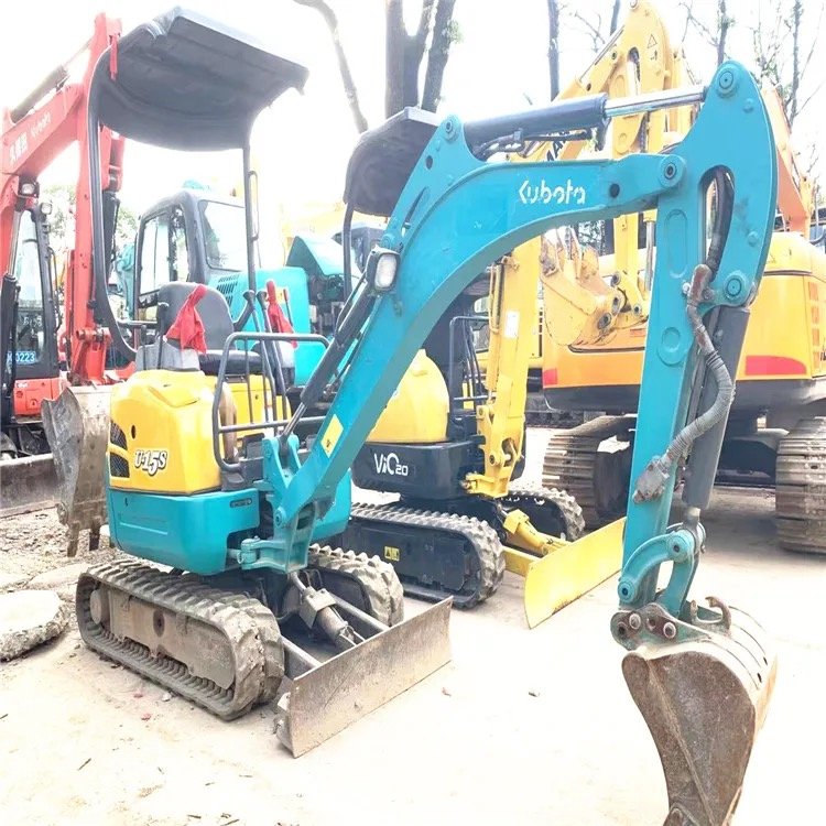 CE EPA/euro V crawler excavator with factory price 0.8 t 1 ton 1.5 ton 2 ton excavator used kubota used 2 ton excavator