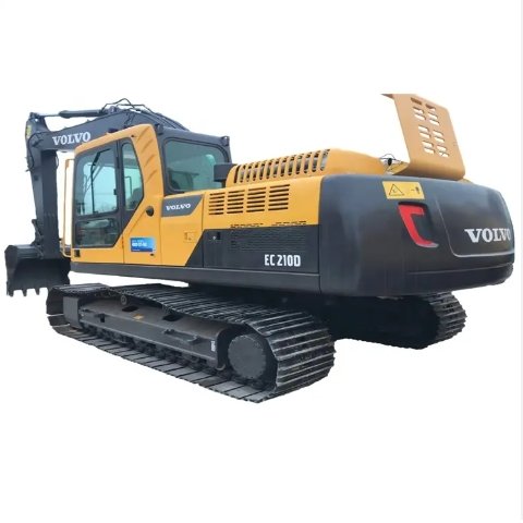 Used imported Volvo 210 21ton high quality large hydraulic crawler excavator construction machinery mine special sale