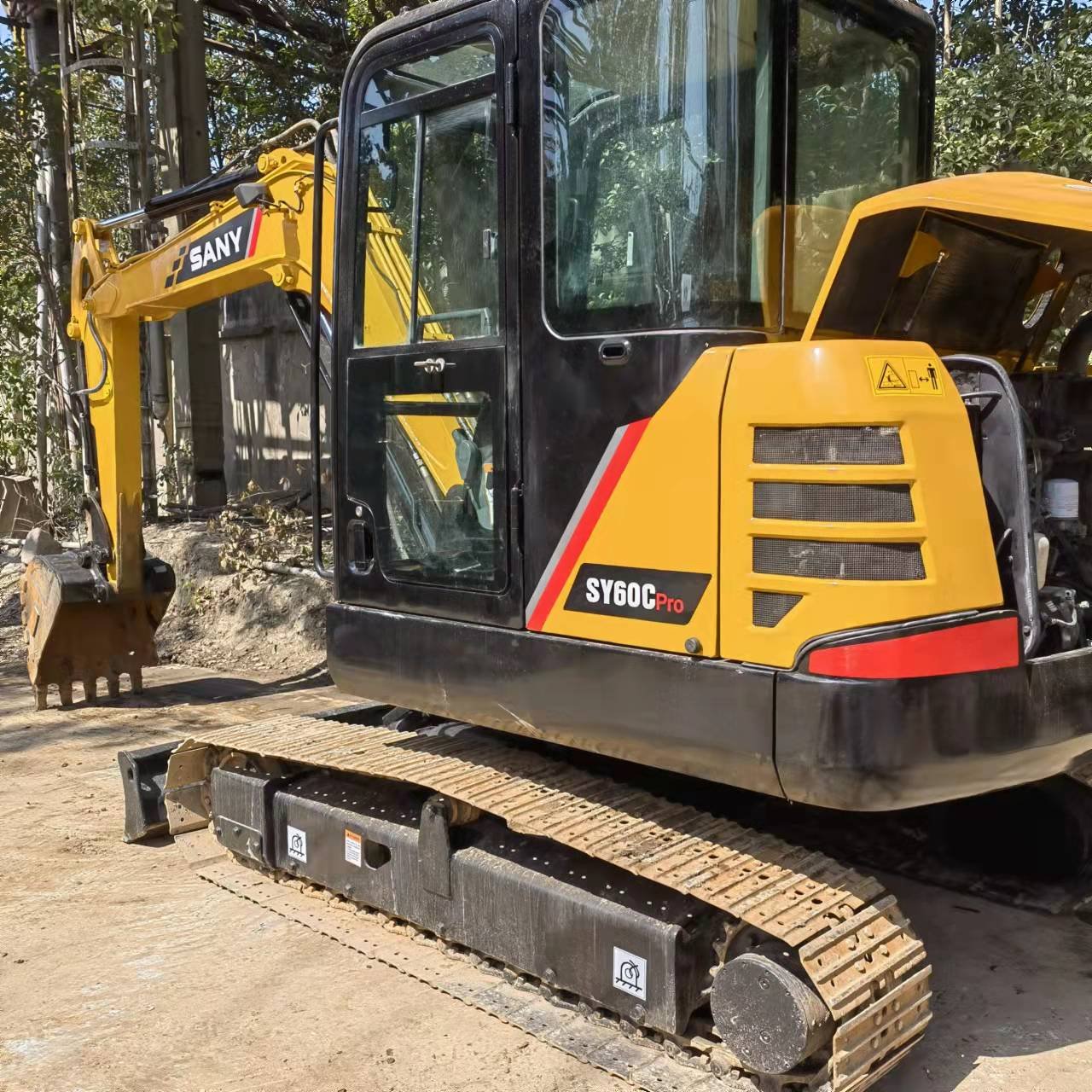 Used Machine Digger 5 Ton 6ton Excavator-for-sale SY60 Small Sany Excavator