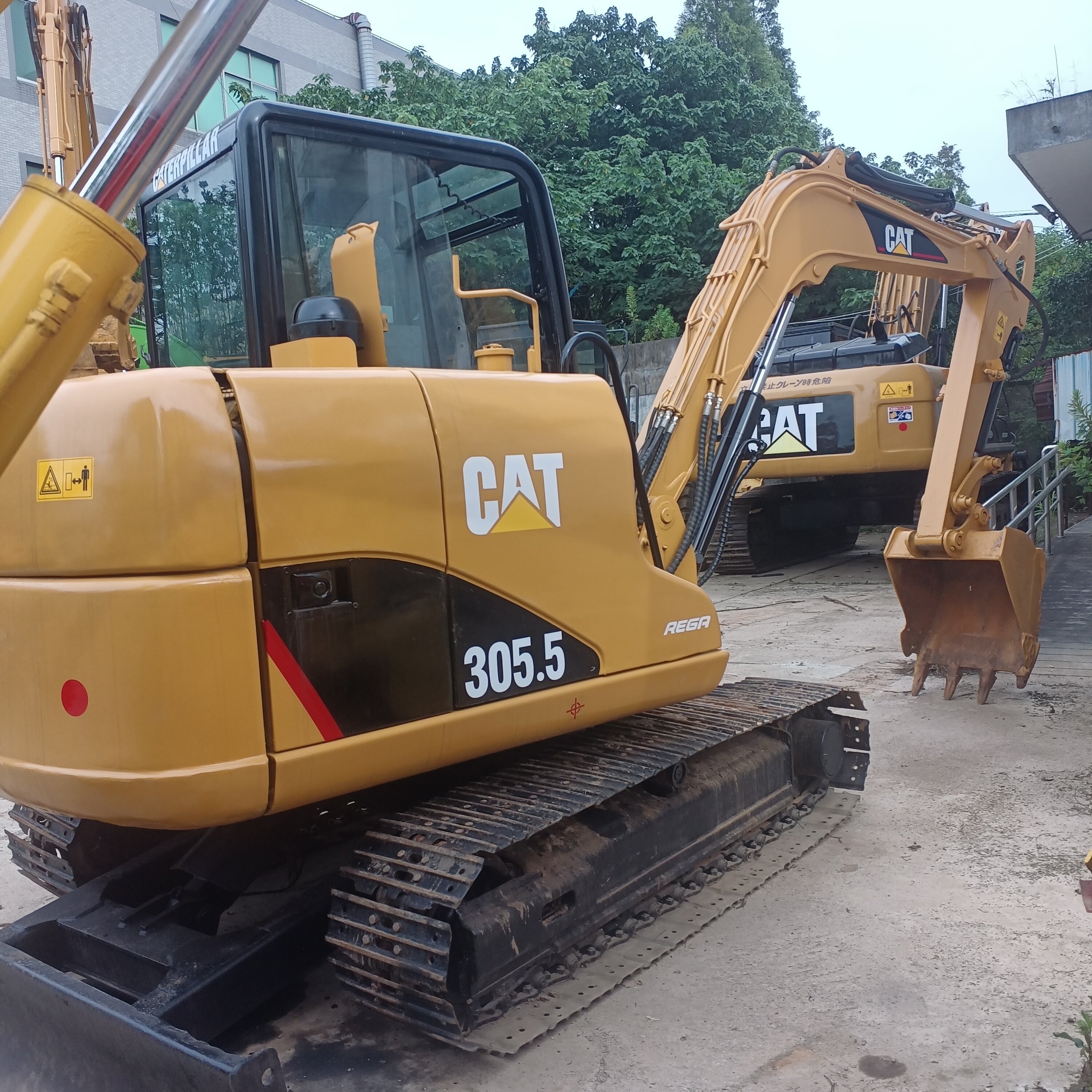 5.5 tons CAT 305.5 Caterpillar 305.5 used excavator Mini Excavator Hydraulic Good Condition Second Hand