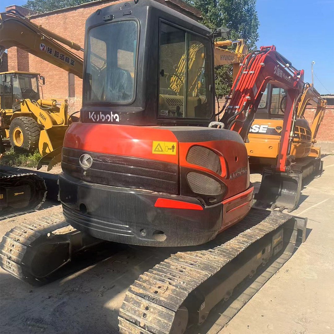 Factory supply low price kubota kx155-5 used excavator low price transfer 15 tons used excavator
