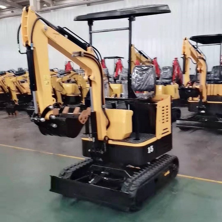Shandong manufacture cheap 0.8 ton 1.5 tonne widely used excavator with optional attachments for sale