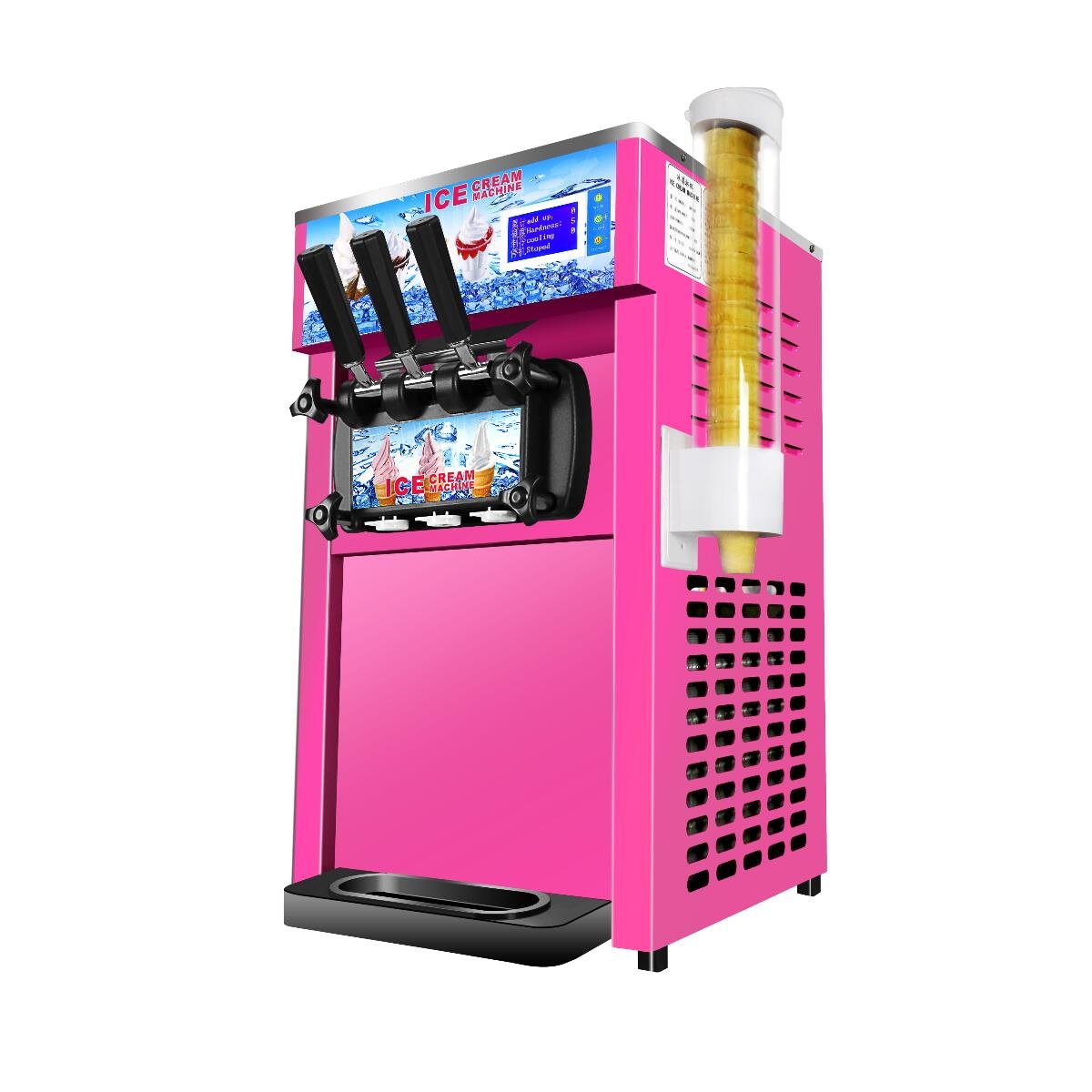 Commercial Ice Cream Machine Icecream Maker Ice Cream Machine Soft Ice Cream Mini Machine Price