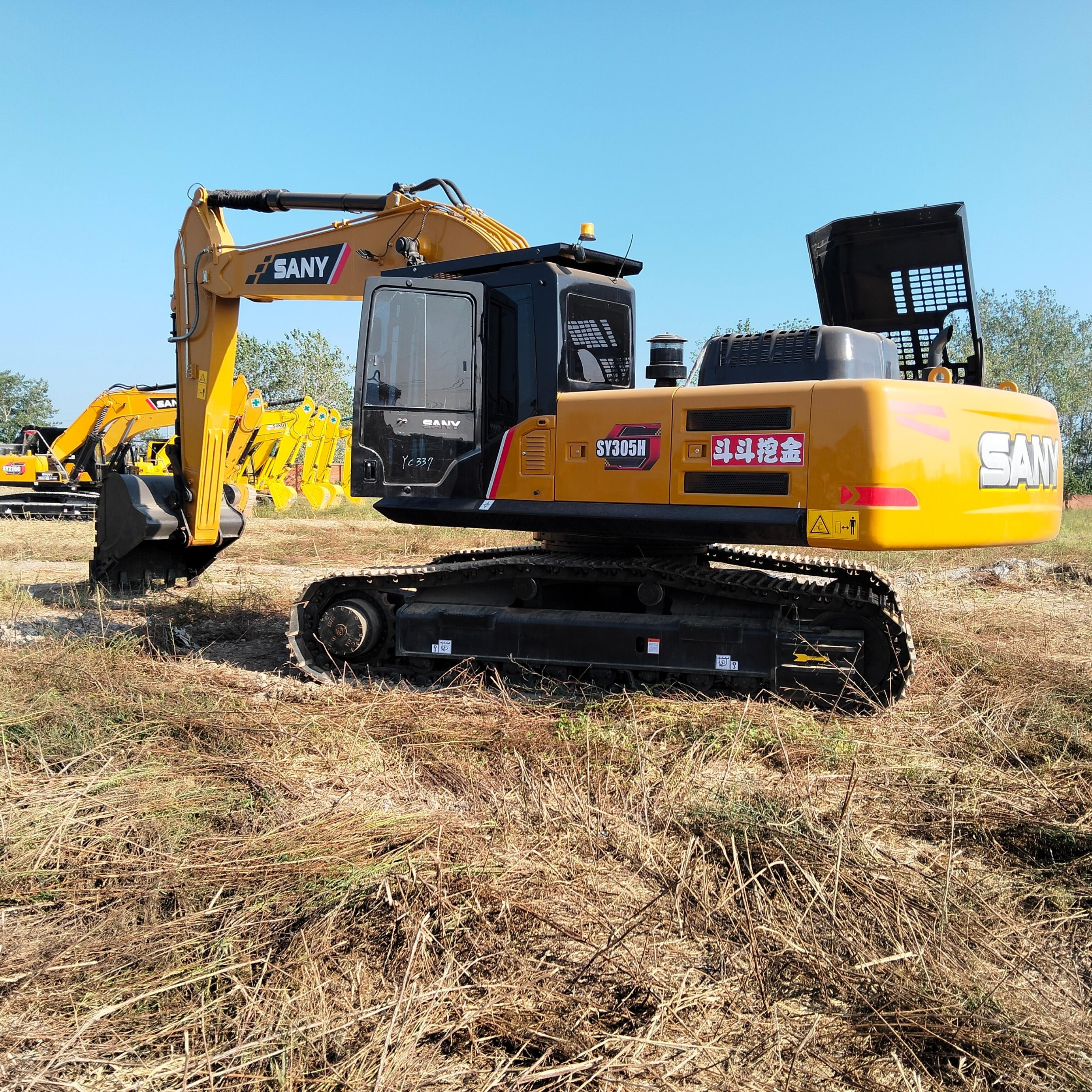 95% New used original heavy excavators high cost performance Sany SY305 secondhand Sany 305 Equipment large digger In stock