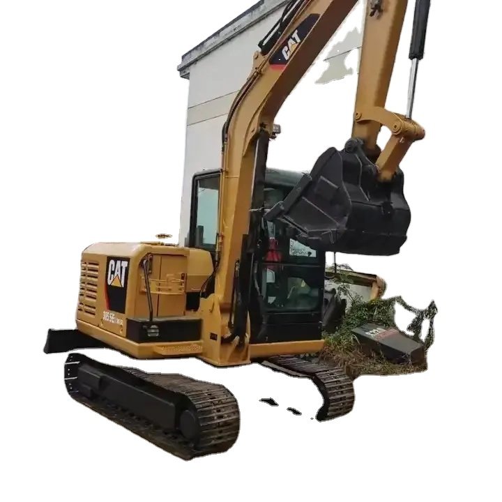 Used Cat Excavator 7 Ton Hydraulic Construction Machinery Second Hand Core Components Engine Pump Motor Gearbox Industrial Use