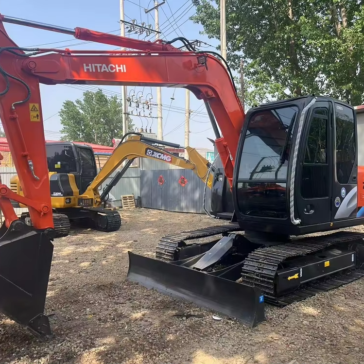 Japan Used Hitachi ZX70 Used crawler excavators 7 ton Machine Equipment for hot sale with EPA