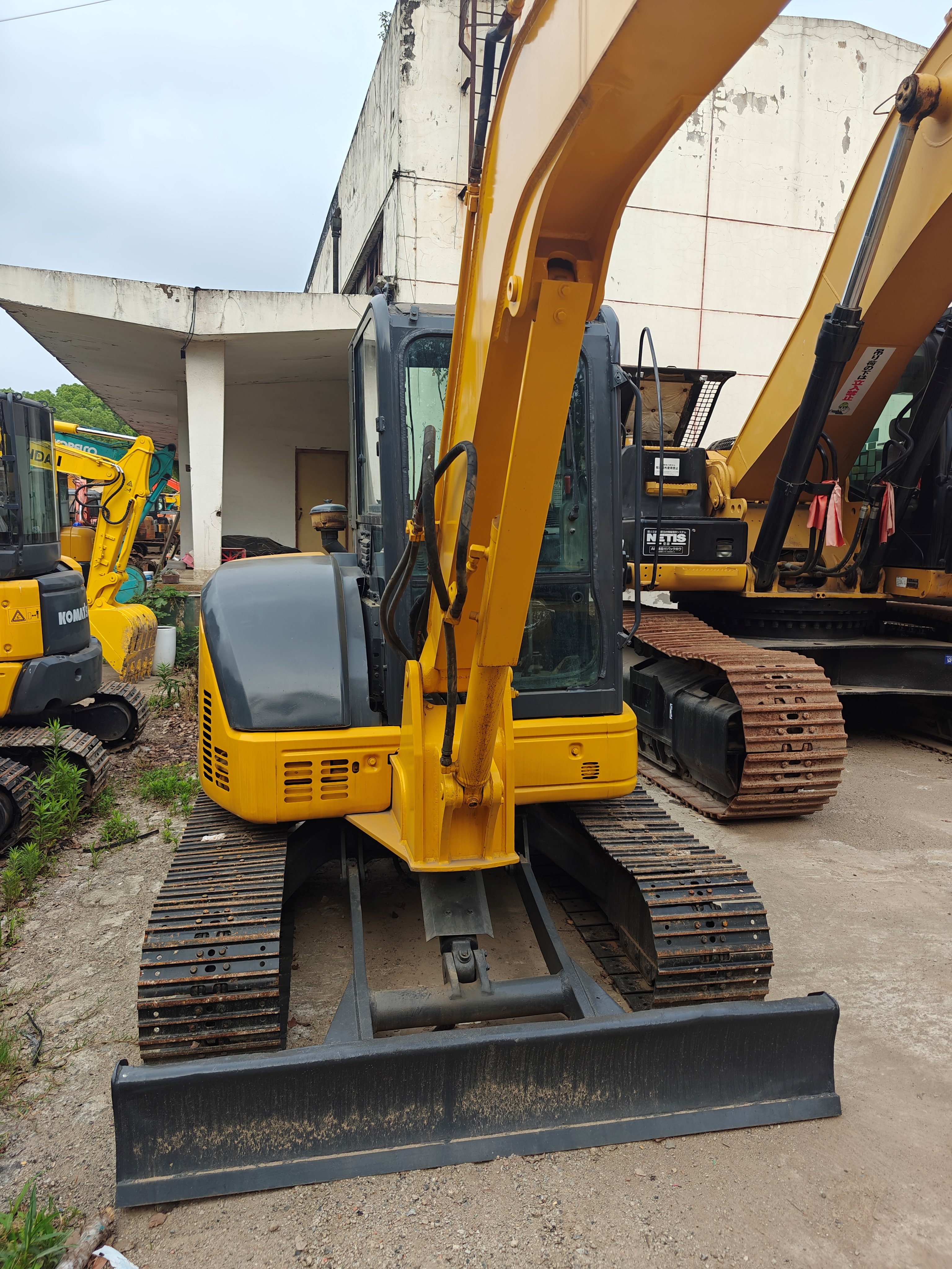 farm machinery Used Mini Excavator PC55 in Shanghai for Sale/Used Komatsu PC55MR Excavator MADE IN JAPAN