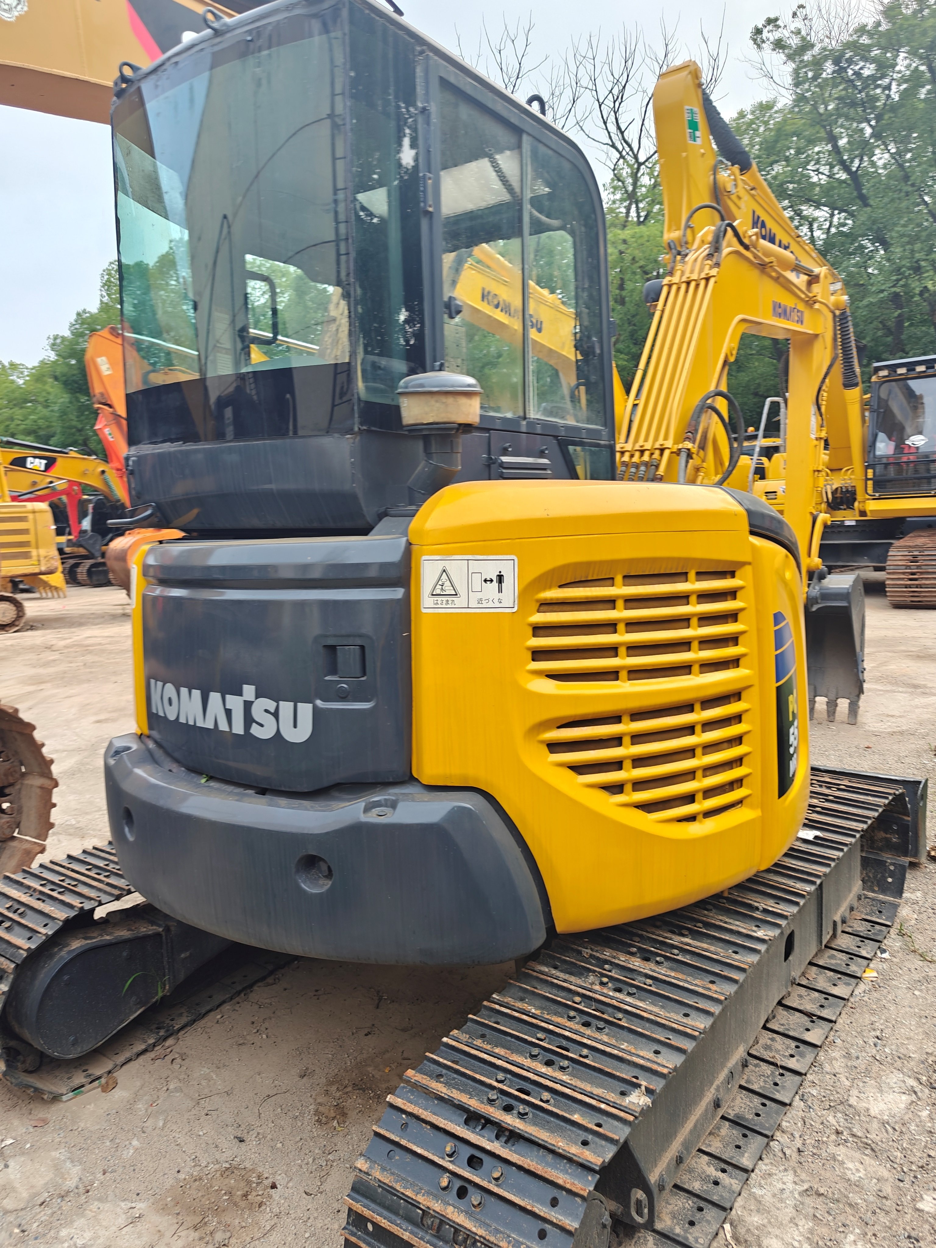 farm machinery Used Mini Excavator PC55 in Shanghai for Sale/Used Komatsu PC55MR Excavator MADE IN JAPAN
