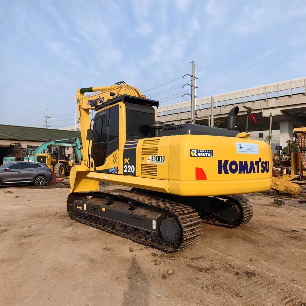 Japan Excavator Komatsu PC220 Used Excavators Heavy machine Komatsu PC200 PC220 Digger Used Komatsu 20ton Excavator For Sale