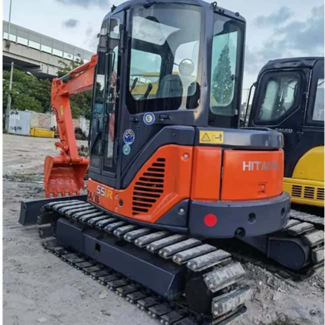 Small Used Hitachi Zx55 Crawler Excavator Second Hand Crawler Hydraulic Excavator Japan Hitachi Zx55u-5A Construction Machinery