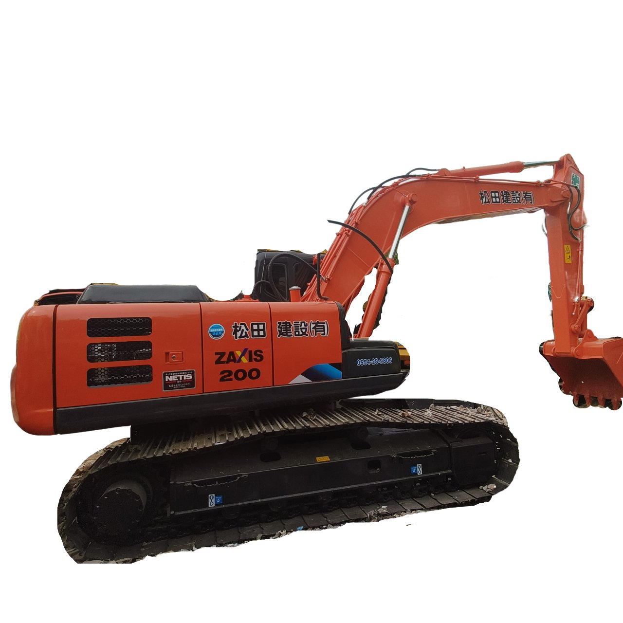 Hot selling heavy 20 ton equipment machinery low working hours used HITACHI ZAXIS 200 excavator in good condition