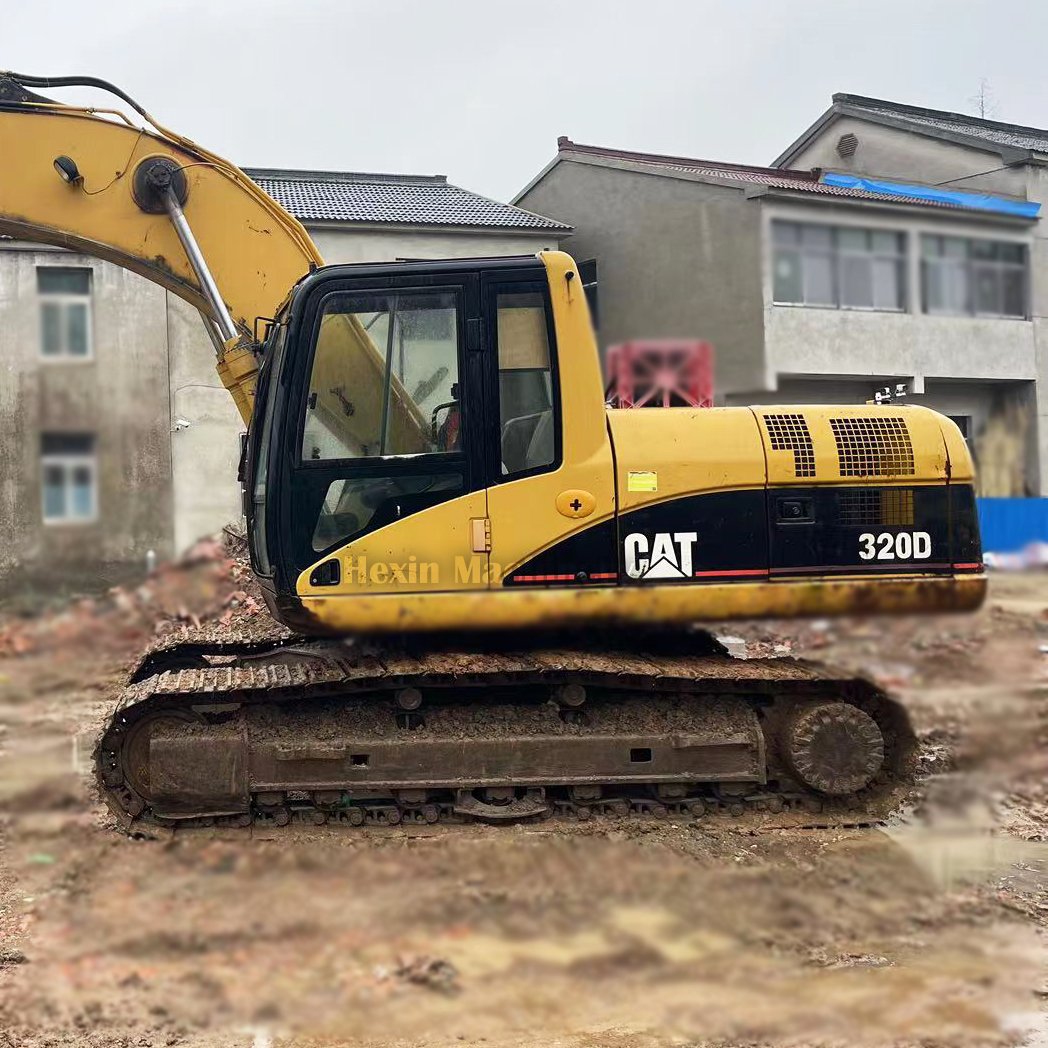High quality used caterpillar excavator Crawler Excavator 320C 320D 20 TON Excavator for Construction Works