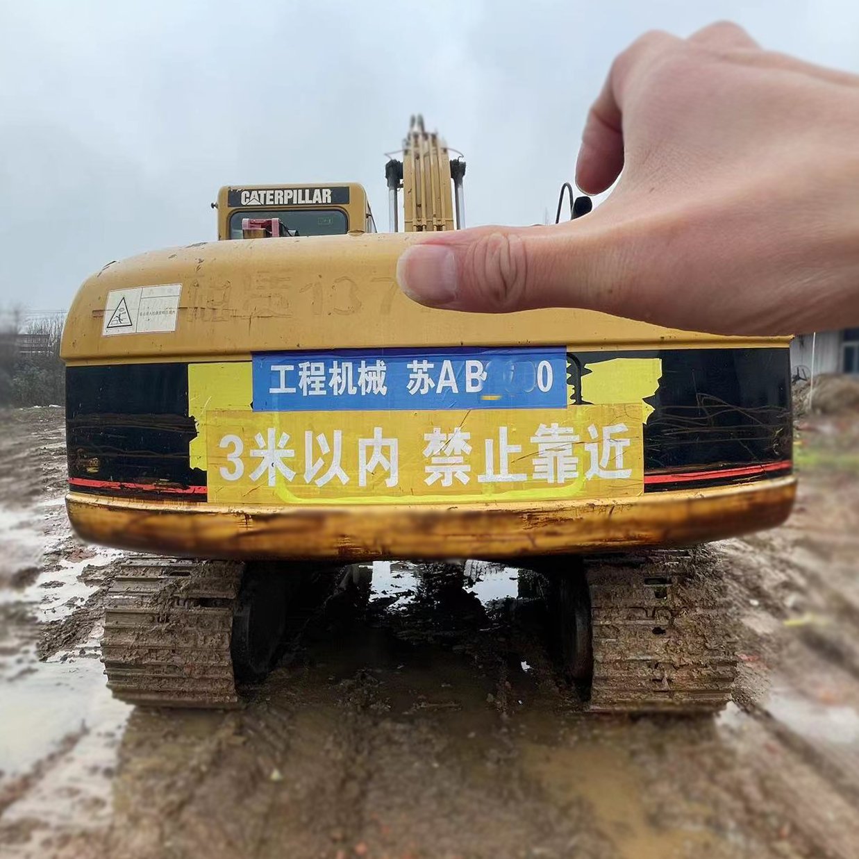 High quality used caterpillar excavator Crawler Excavator 320C 320D 20 TON Excavator for Construction Works
