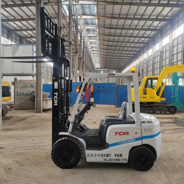 TCM Electric Forklift 3 tons battery operated used diesel forklift