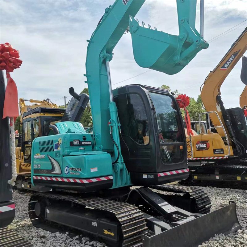 Hot Sale Used KOBELCO Sk75 Crawler Excavator Efficient Digging Machine for Sale Sk250 Sk480 Sk200D