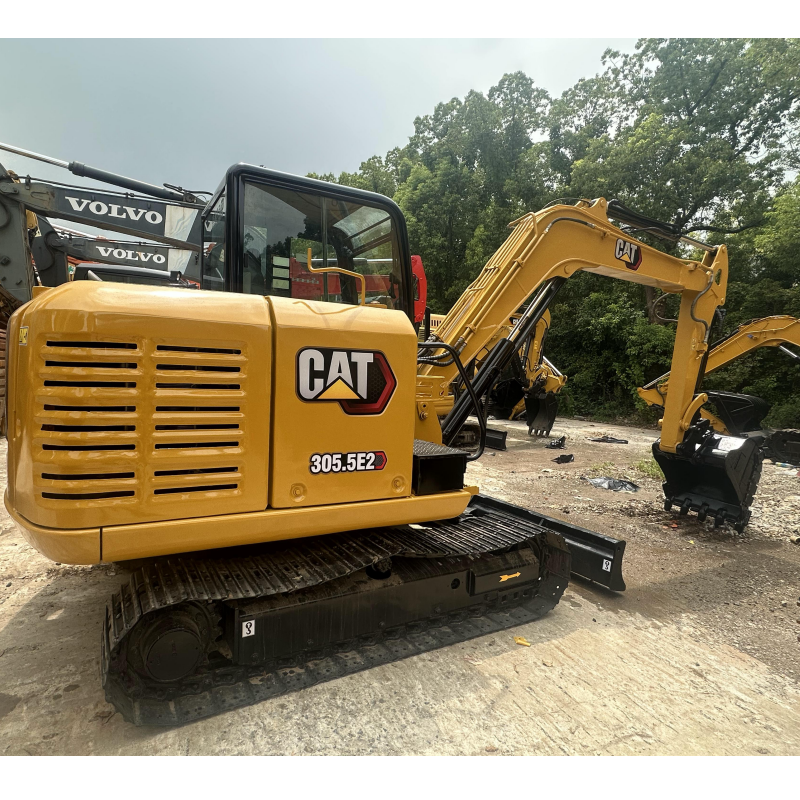 90% new 5 ton Japan second hand EPA 2022 machine high quality low price good condition used excavators cat305.5e2