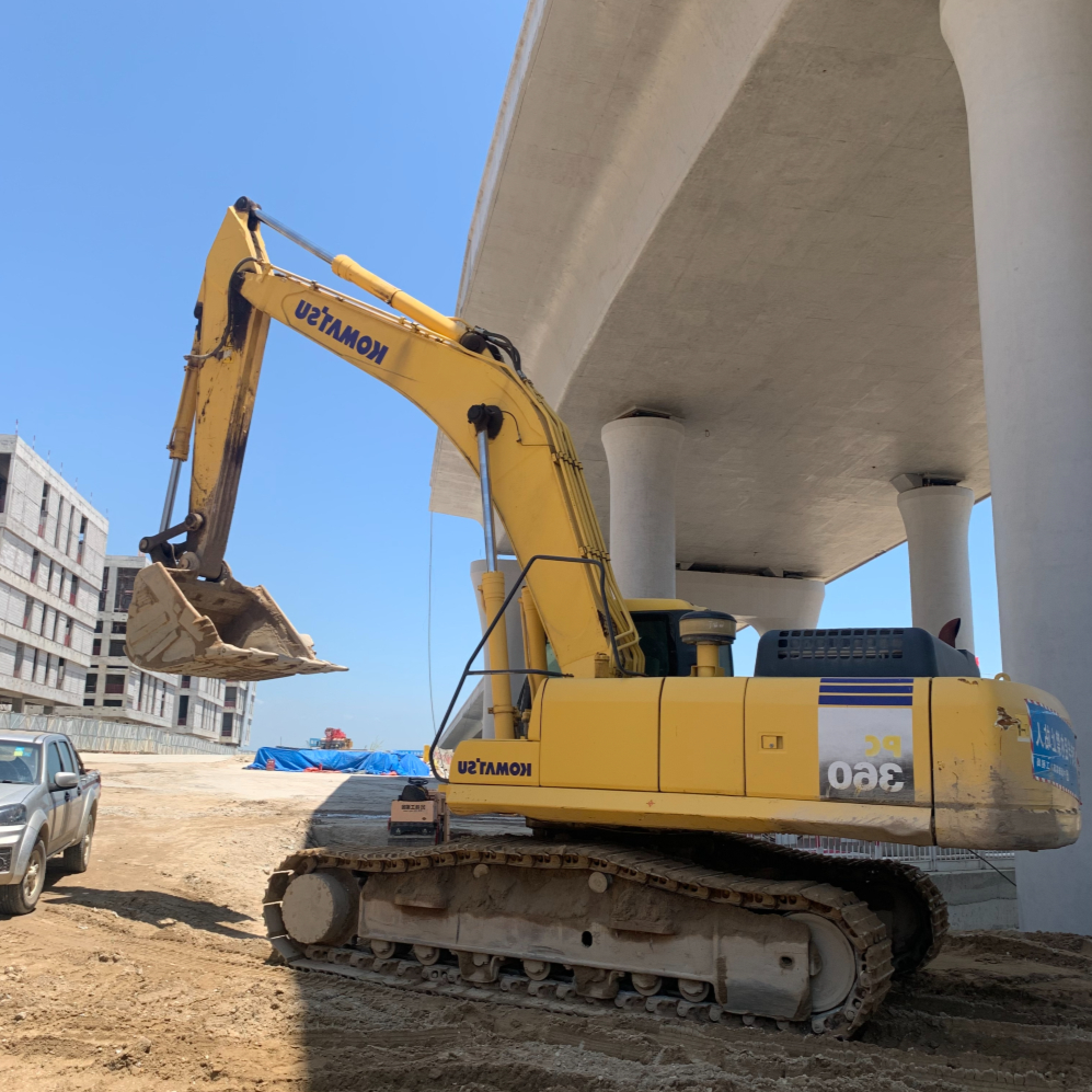 crawler excavators second-hand digger machinery for sale excavator track plate imported from japan excavators high quality