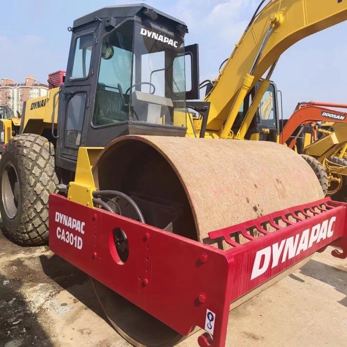 used single drum dynapac roller CA301D CA25 vibratory roller made in sweden Dynapac CA251 /CA30 /CA25 Road Roller Compactor