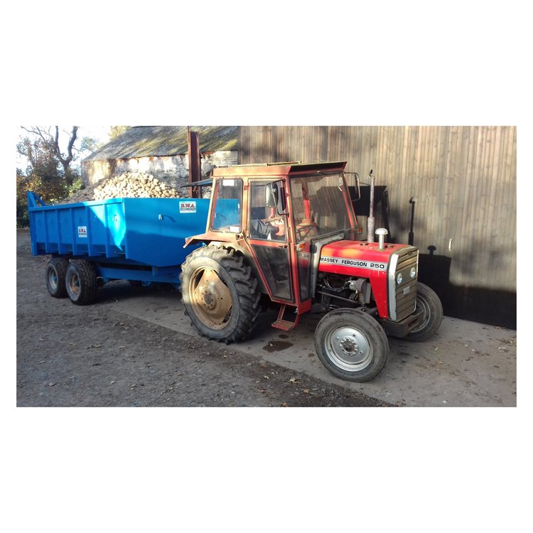 Used / New 110HP Agriculture 4WD Massey Ferguson 250 Tractor For sale
