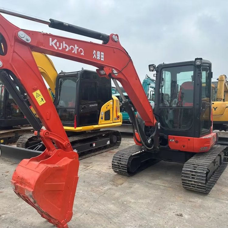 Japan Used KUBOTA excavator KX163-5 hydraulic 5 ton 6ton mini excavadora kubota engine original small crawler digger machine