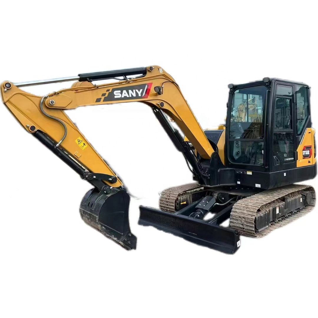 High Efficiency 5 Ton Used Sany Sy55c Sy60c Sy75c Sy95c Mini Excavators Secondhand Energy Saving Machinery Sany China Made
