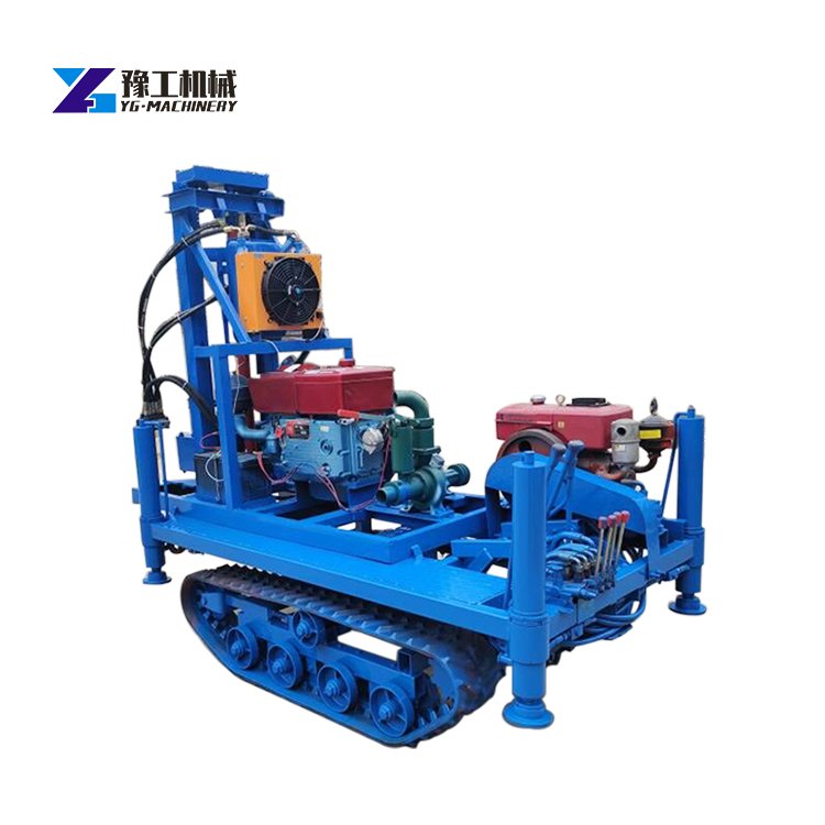 100M Large Torque Hydraulic Used Water Well Drill Rig hine 200M