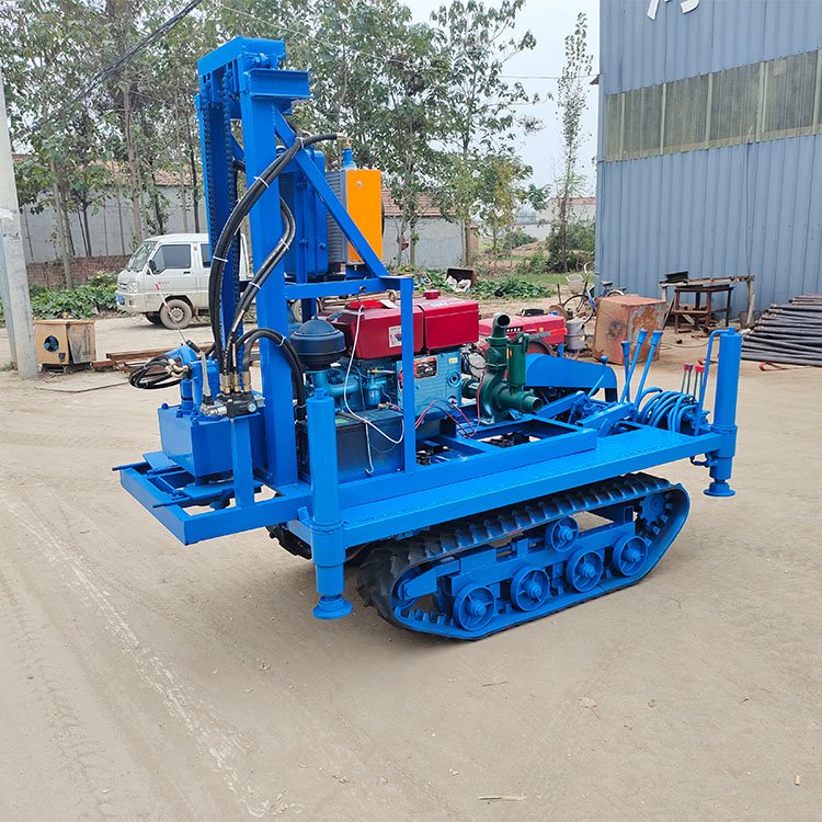 100M Large Torque Hydraulic Used Water Well Drill Rig hine 200M