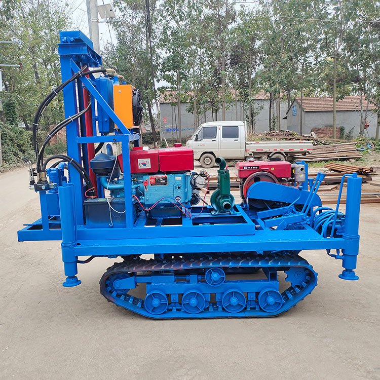 100M Large Torque Hydraulic Used Water Well Drill Rig hine 200M