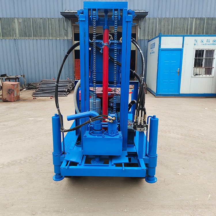 100M Large Torque Hydraulic Used Water Well Drill Rig hine 200M