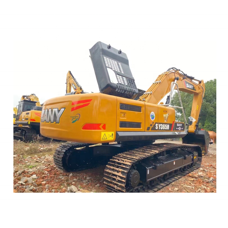 Excavadora Sany SY365 36tons used excavators second hand crawler Sany 365 hydraulic pump cylinder construction machinery on sale