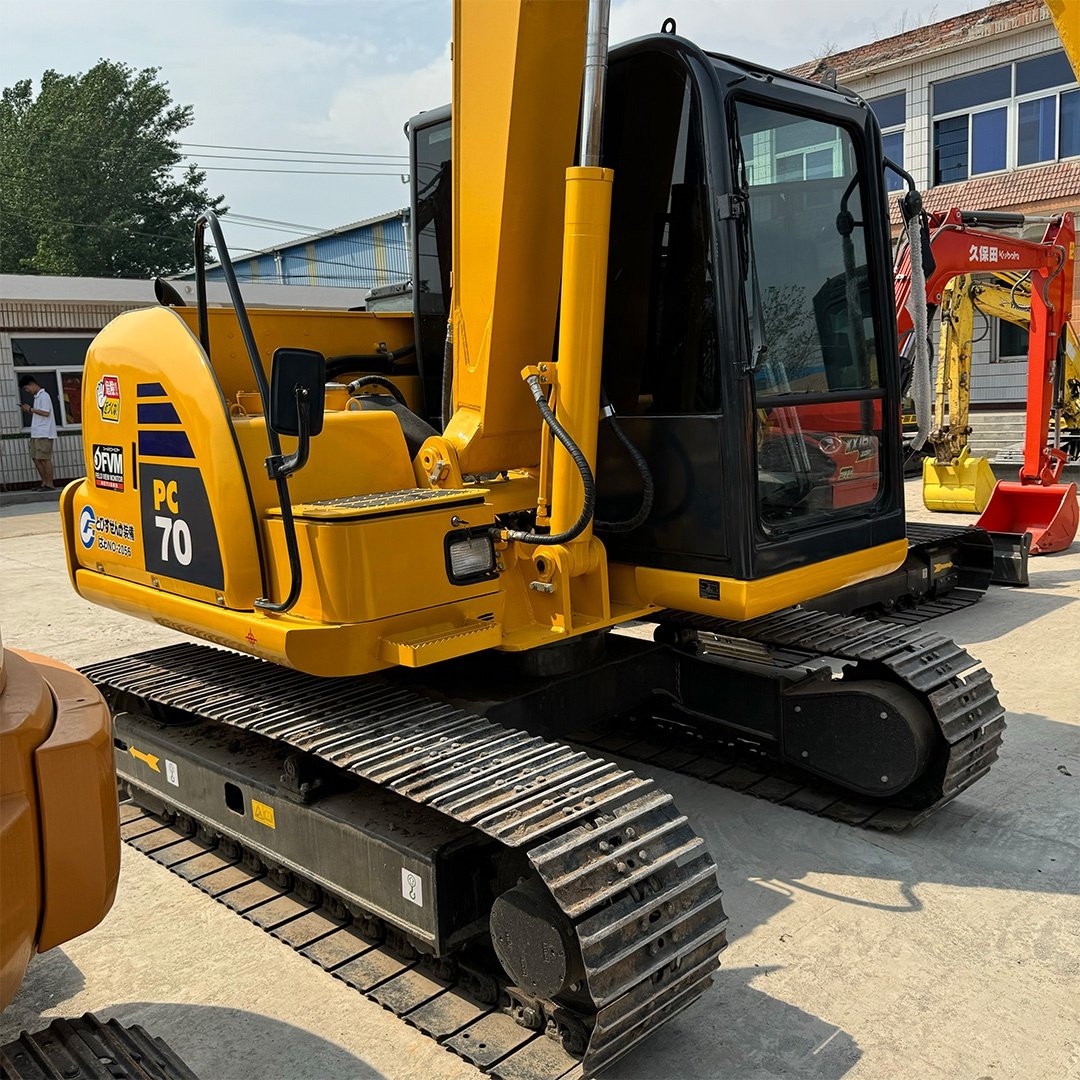 Used mini Komatsu Excavator PC70 Mini Used Excavator PC70 Compact Excavators hot Sale