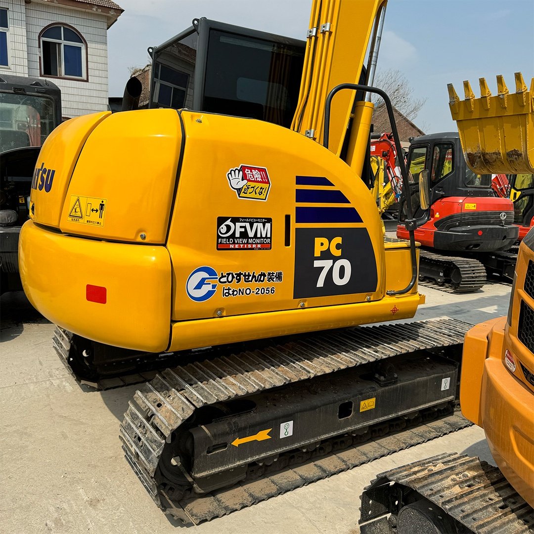 Used mini Komatsu Excavator PC70 Mini Used Excavator PC70 Compact Excavators hot Sale
