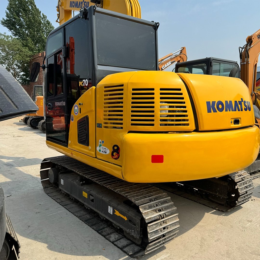 Used mini Komatsu Excavator PC70 Mini Used Excavator PC70 Compact Excavators hot Sale