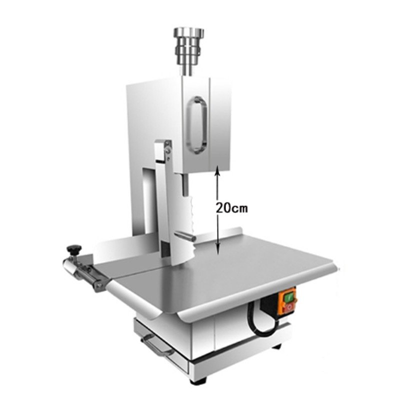 TEBAK Kitchen Heavy Frozen Bone Saw Meat Fish Cutting Machine Automatic Animal Commercial Bone Cutting Machine