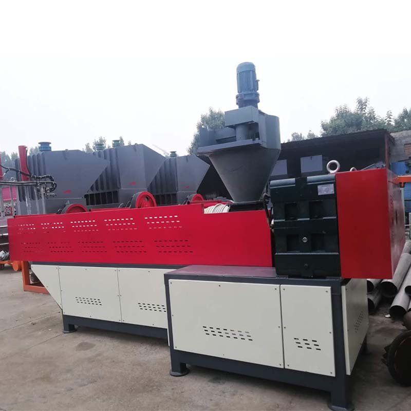 CE Certification PP PE PET HDPE LDPE LLDPE Plastic Pelletizer Pelletizing Granules Making Granulator Recycling Machine