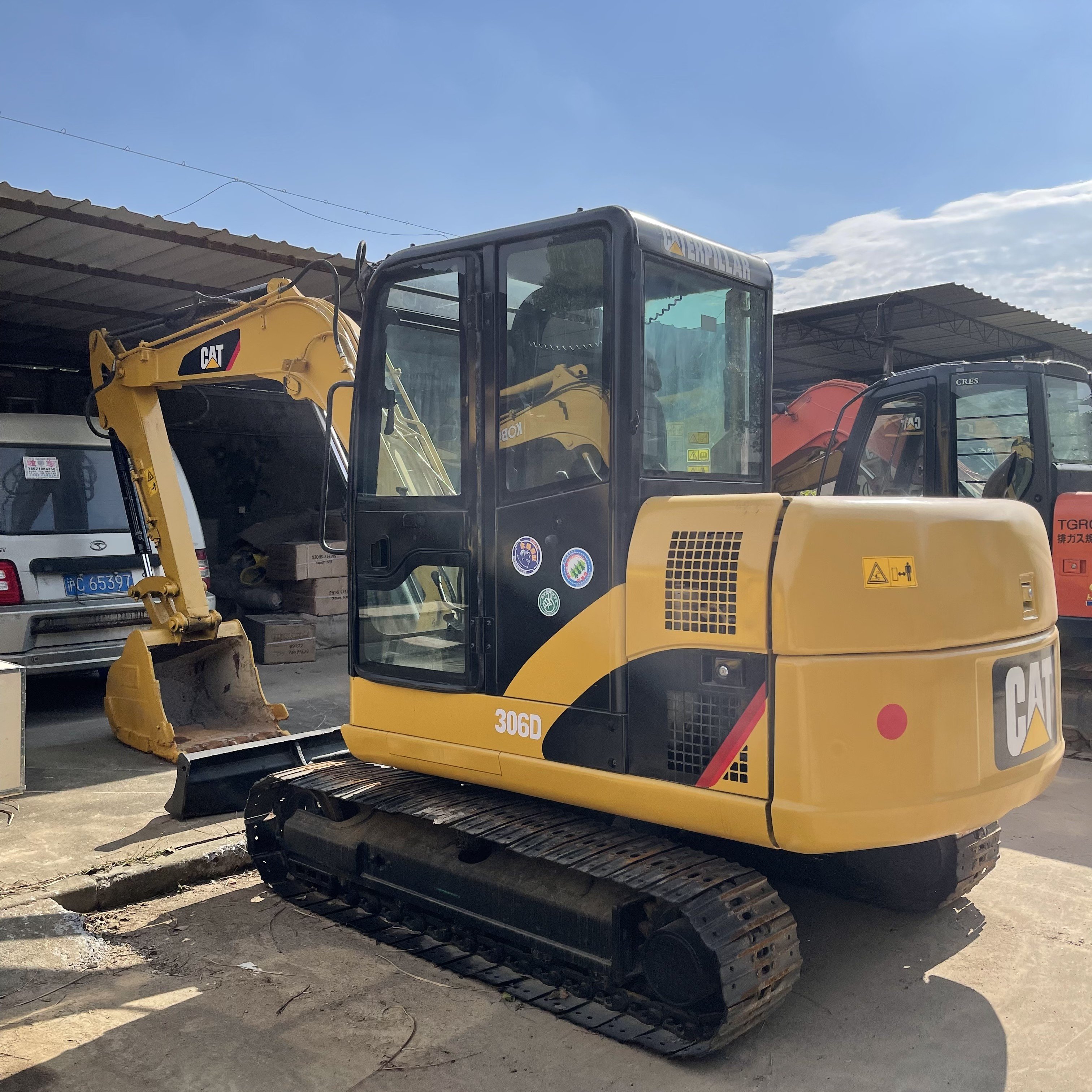 Low Price Used Cat 306D Small Mini second hand Excavator cat306d Crawler Excavator Original Japan